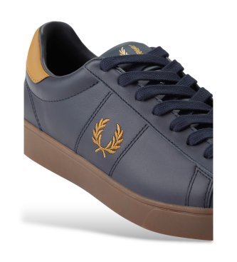 Fred Perry Sapatilhas de pele Spencer marinho