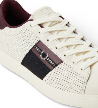 Fred Perry Zapatillas de Piel Spencer beige