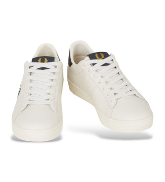 Fred Perry Sneaker Spencer in pelle beige