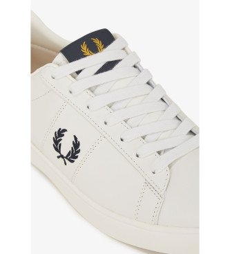 Fred Perry Sneaker Spencer in pelle beige