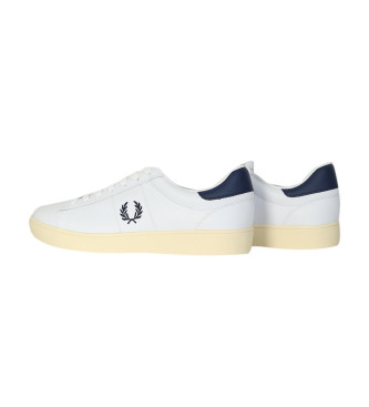 Fred Perry Spencer Leren Sneakers Wit