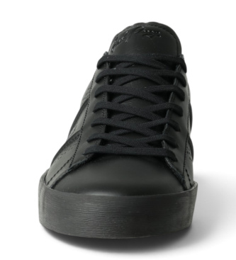 Fred Perry Usnjeni teni?ki copati Topspin ?rni