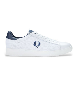 Fred Perry Spencer Leder Turnschuhe wei