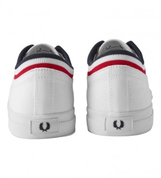 Fred Perry Chaussures Underspin Tipped CT blanches