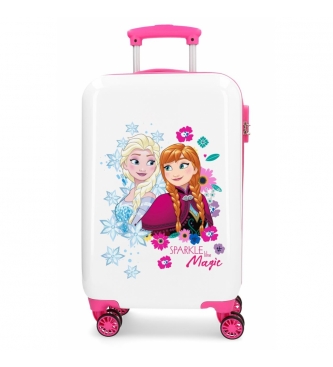 Joumma Bags Koffer Frozen Wei, Rosa -36x55x20cm