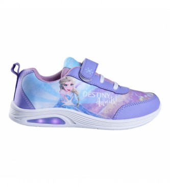 Disney Frozen II Pantofole lilla con luci