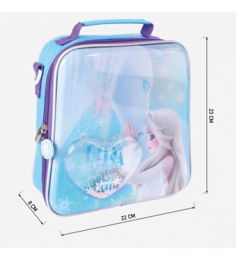 Cerd Group Toilet Bag Confetti Frozen II blue -22x23x8cm