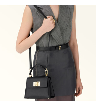 Furla L�derhandv�ska 1927 Mini svart