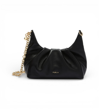Furla Delia leather bag black