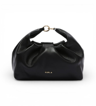 Furla Delia leather bag black