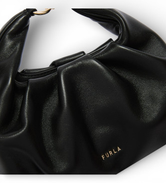 Furla Delia leather bag black