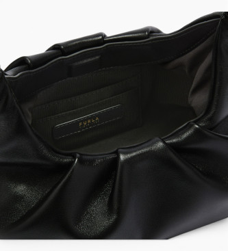 Furla Delia leather bag black
