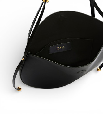 Furla Mondstein Leder Umh�ngetasche Schwarz