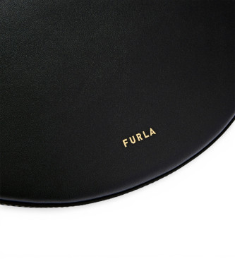 Furla Mondstein Leder Umh�ngetasche Schwarz