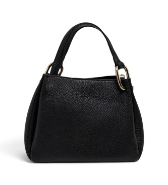 Furla Bolsa de couro Nuvola Mini Tote preta