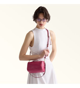 Furla Talia Mini rosa läderväska