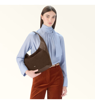 Furla Lara Leder Umh�ngetasche braun