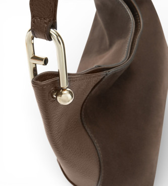 Furla Lara Leder Umh�ngetasche braun