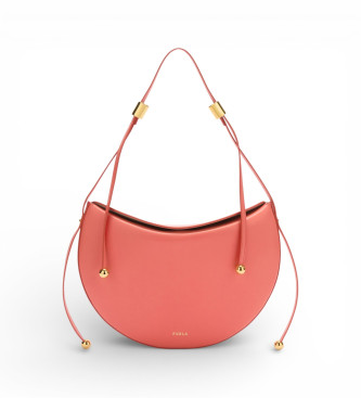 Furla Bolsa de m�o com pedra da lua coral