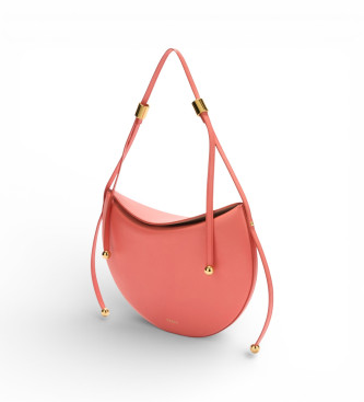 Furla Bolsa de m�o com pedra da lua coral