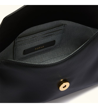 Furla Sfera Miękka skórzana torba czarna