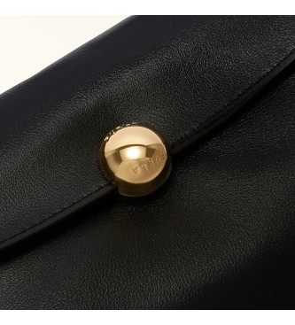 Furla Sfera Miękka skórzana torba czarna