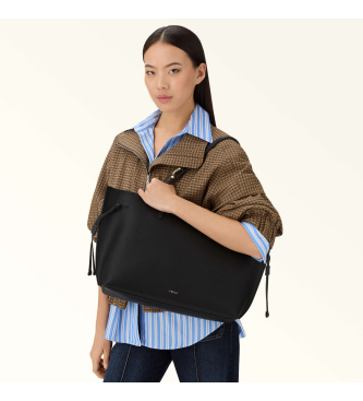 Furla Borsa tote grande Ava in pelle nera