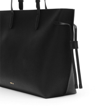 Furla Borsa tote grande Ava in pelle nera