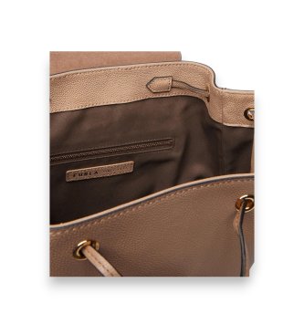 Furla Sac à dos Pleack Moonlight marron