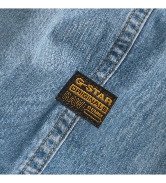 G-Star Skjorta 1-Pocket Regular Denim bl