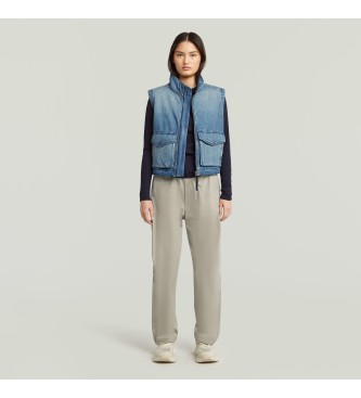 G-Star Padded Zip Vest blue