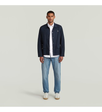 G-Star Giacca 2 Camicia sopra camicia blu navy