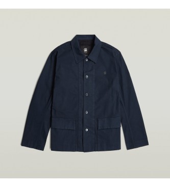 G-Star Giacca 2 Camicia sopra camicia blu navy