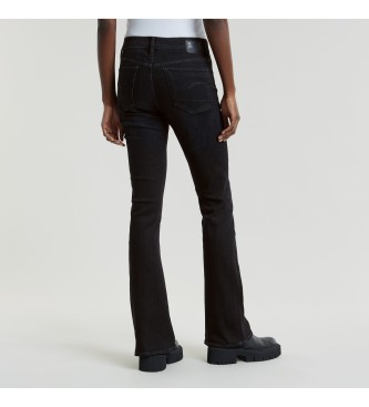 G-Star Kavbojke 3301 Flare black