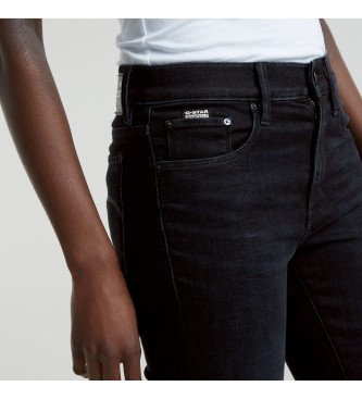 G-Star Kavbojke 3301 Flare black