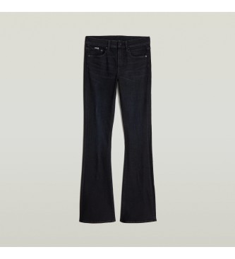 G-Star Kavbojke 3301 Flare black