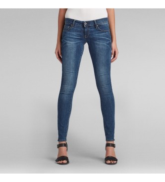 G-Star Jeans 3301 Low Skinny blauw