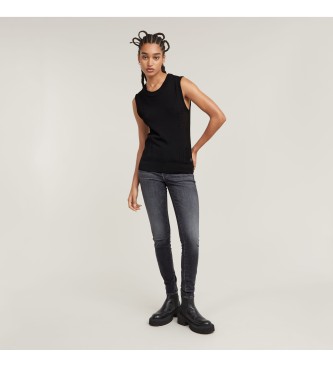 G-Star Kavbojke 3301 Skinny sive barve