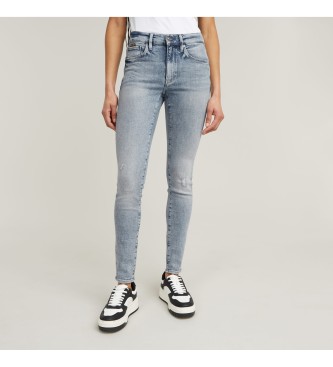 G-Star Dżinsy 3301 Skinny niebieskie