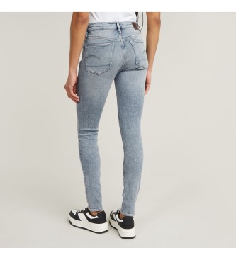 G-Star Dżinsy 3301 Skinny niebieskie