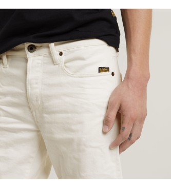 G-Star Jeans 3301 Slim blanc cass