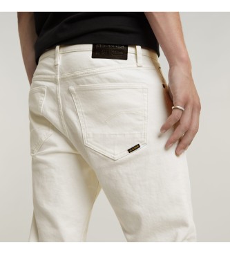 G-Star Jeans 3301 Slim blanco roto