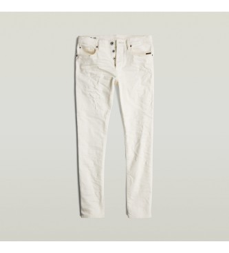 G-Star Jeans 3301 Slim gebroken wit