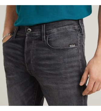 G-Star Kavbojke 3301 Slim black 