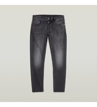 G-Star Kavbojke 3301 Slim black 