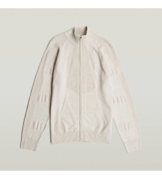 G-Star Jersey 3D Biker Full Zip beige