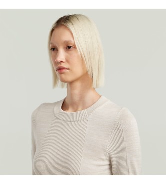 G-Star 3D Biker beige jumper