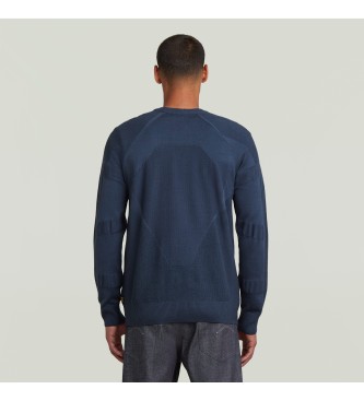 G-Star Camisola com nervuras 3D Biker azul
