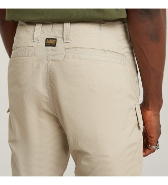 G-Star 3D Regular Tapered Cargo 3.0 Byxor  beige