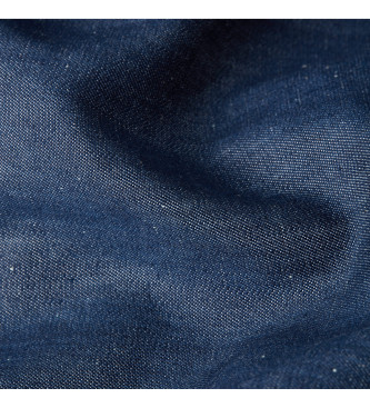 G-Star Camicia blu a 4 tasche